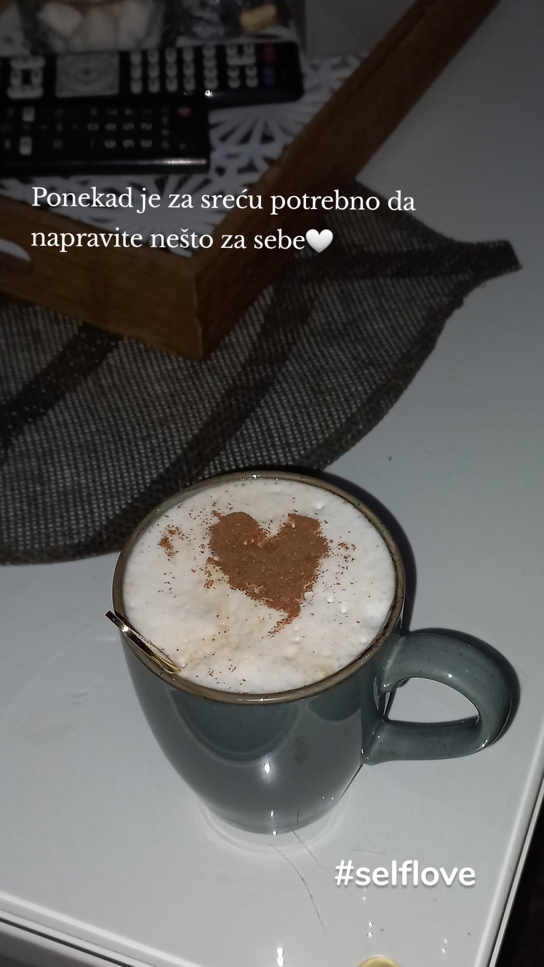 Ponekad je za sreću potrebno da napravite nešto za sebe🤍 #selflove